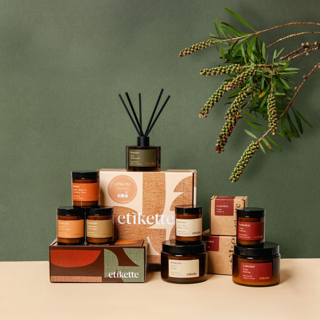 Crimson Candles ~ Lobethal in Figgy Pudding