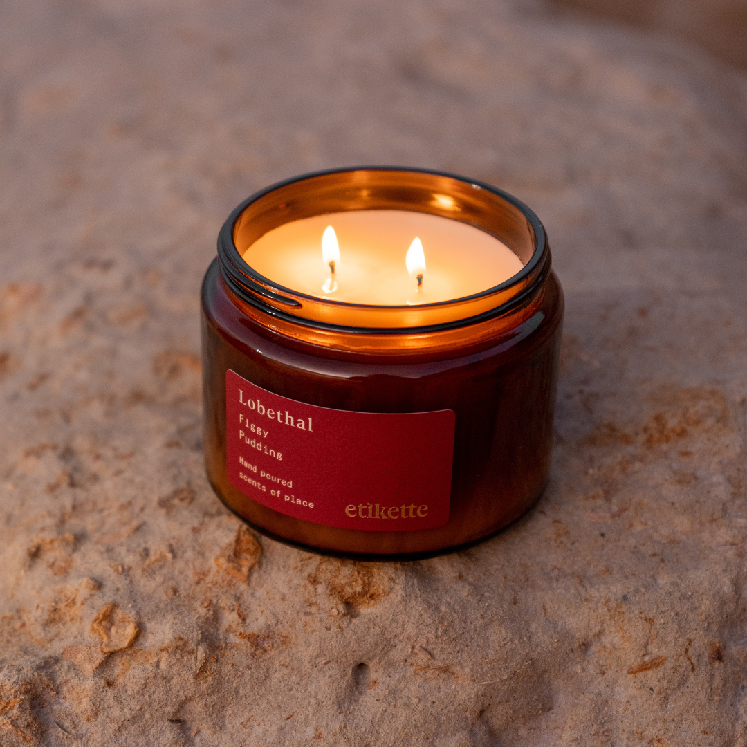 Crimson Candles ~ Lobethal in Figgy Pudding