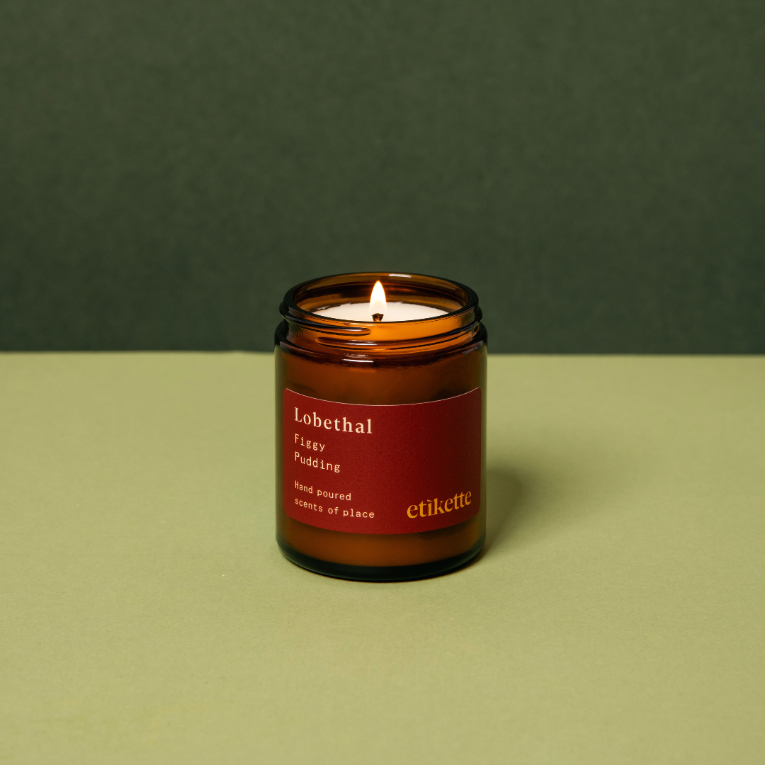 Crimson Candles ~ Lobethal in Figgy Pudding