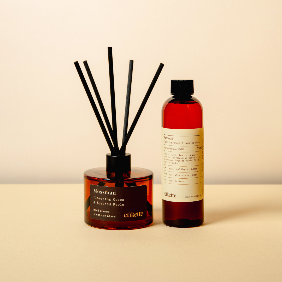 Mossman, Eco Reed Diffuser & Refill Bundle
