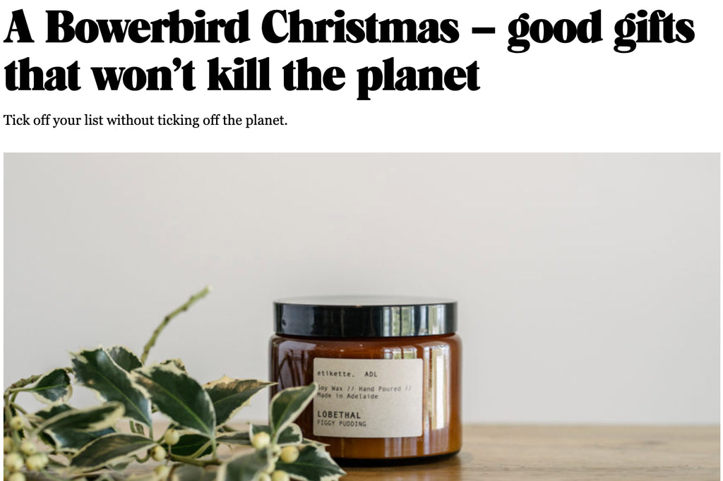 Article Feature in CityMag  //  Good gifts that won’t kill the planet