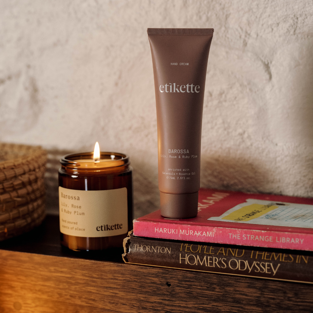 Barossa, Hand Cream & 175mL Candle Bundle