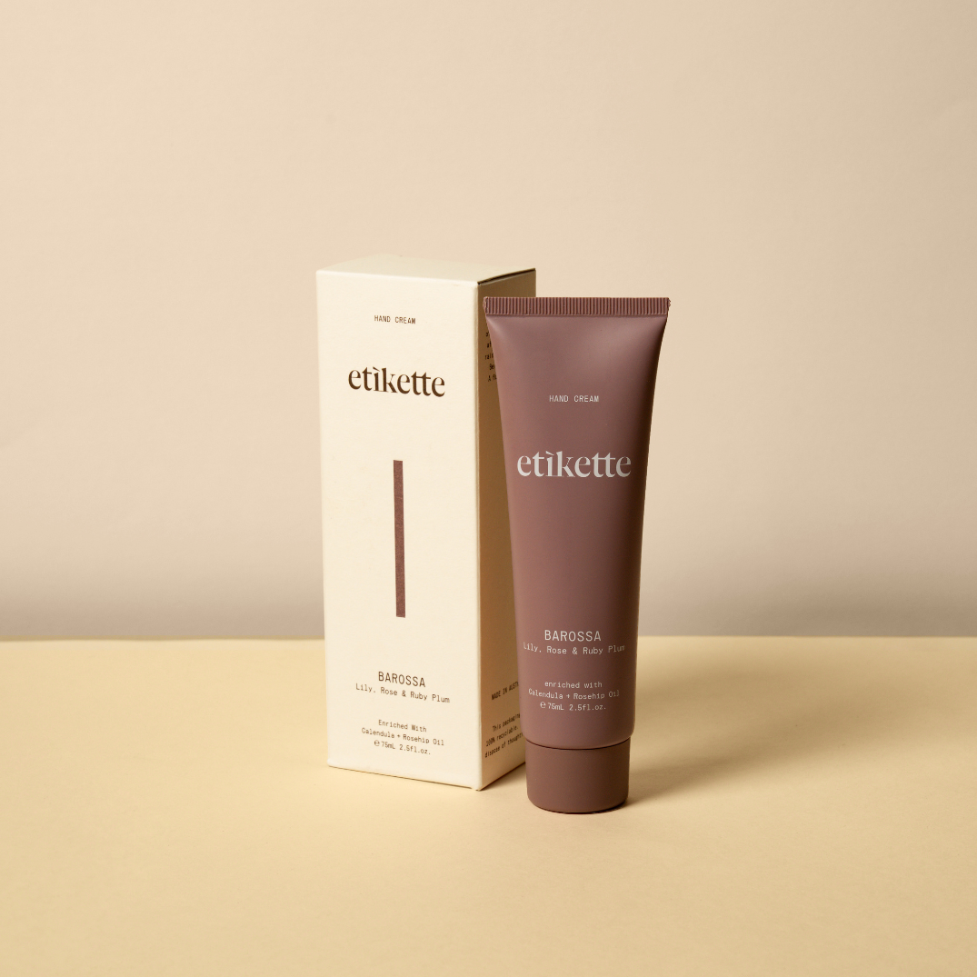 Barossa Hand Cream in Lily, Rose & Ruby Plum