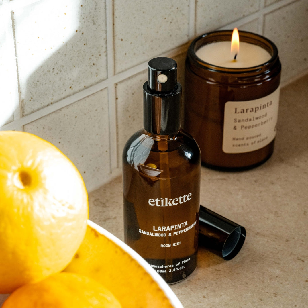 Larapinta Room Mist in Sandalwood & Pepperberry