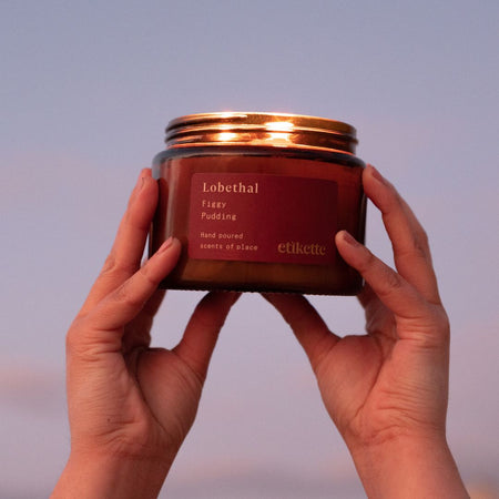 Crimson Candles ~ Lobethal in Figgy Pudding