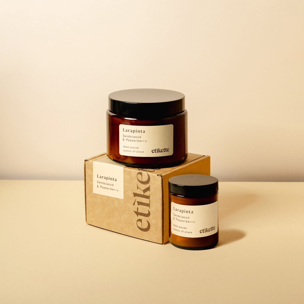 Soy Candle Duo Bundle ~ Larapinta