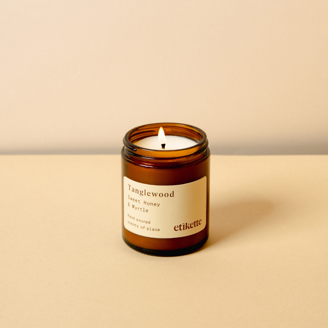 Soy Candles ~ Tanglewood in Sweet Honey & Myrtle