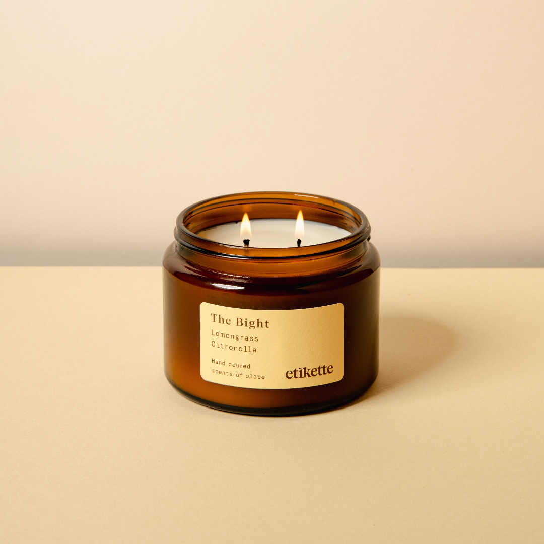 Soy Candle ~ The Bight in Lemongrass Citronella
