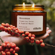 Soy Candle Duo Bundle~ Mossman in Flowering Cocoa & Sugared Maple