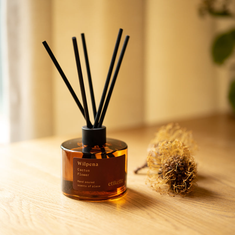 Eco Reed Diffuser ~ Wilpena in Cactus Flower