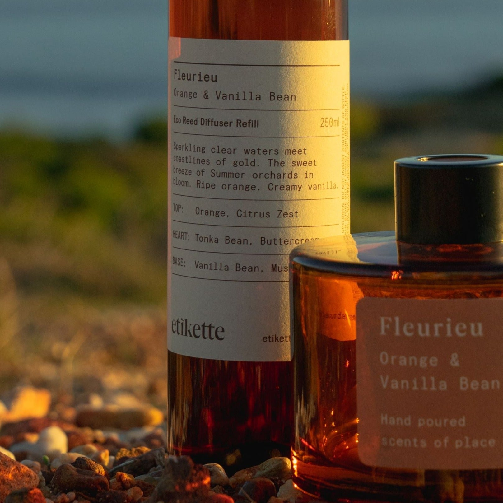 Eco Reed Diffuser & Refill Bundle ~ Fleurieu
